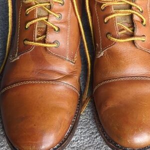 Frye Tan Leather Men's Boots